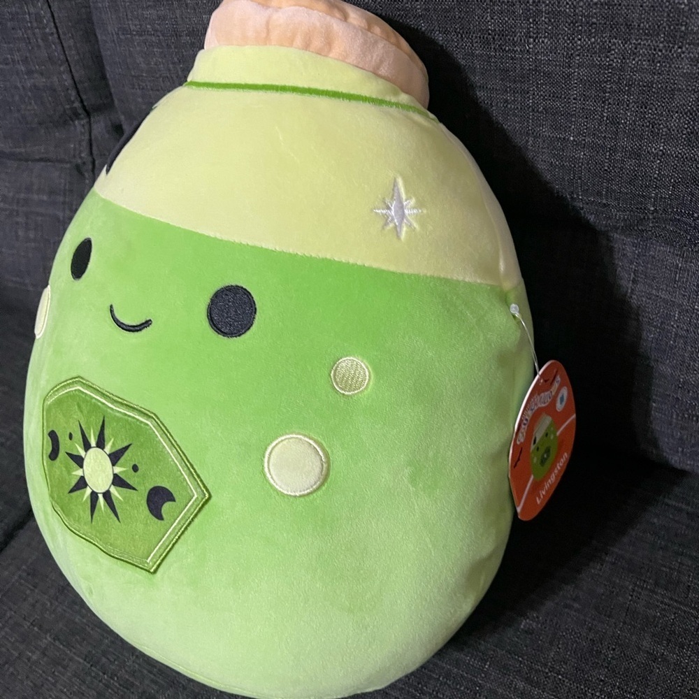 Squishmallows Green Potion Plush nwt